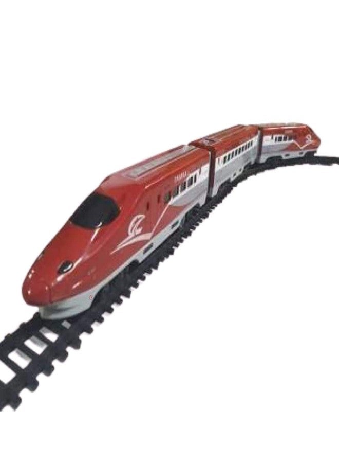 GEMCZA Train and Track Set with, Sound & Light Toy Toy Train Light and Sound Train Track Set for Kids, Multicolor, Standard - Image 5